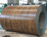 Wood pattern prepainted aluminum coils for roofing 